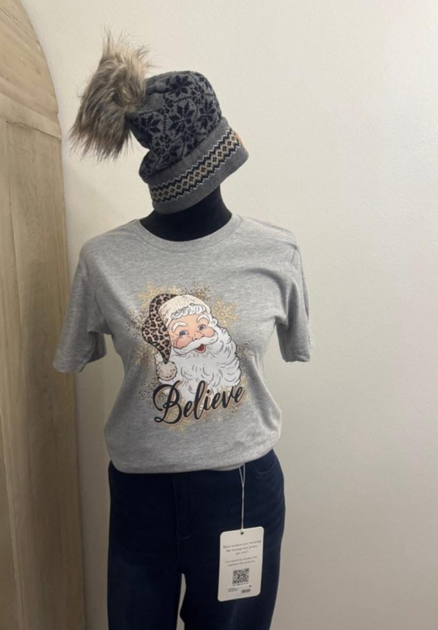 Believe Santa Tee
