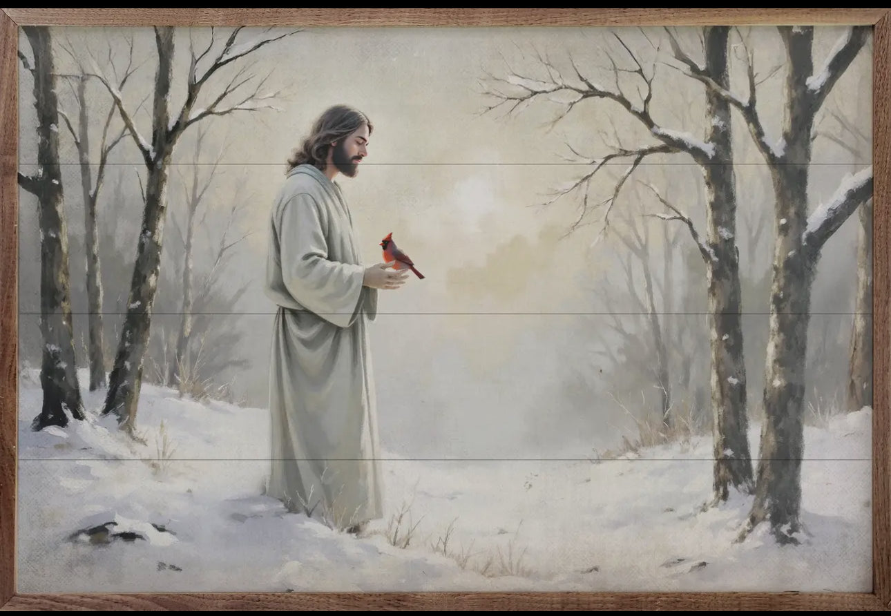Jesus with Cardinal (pick up only)