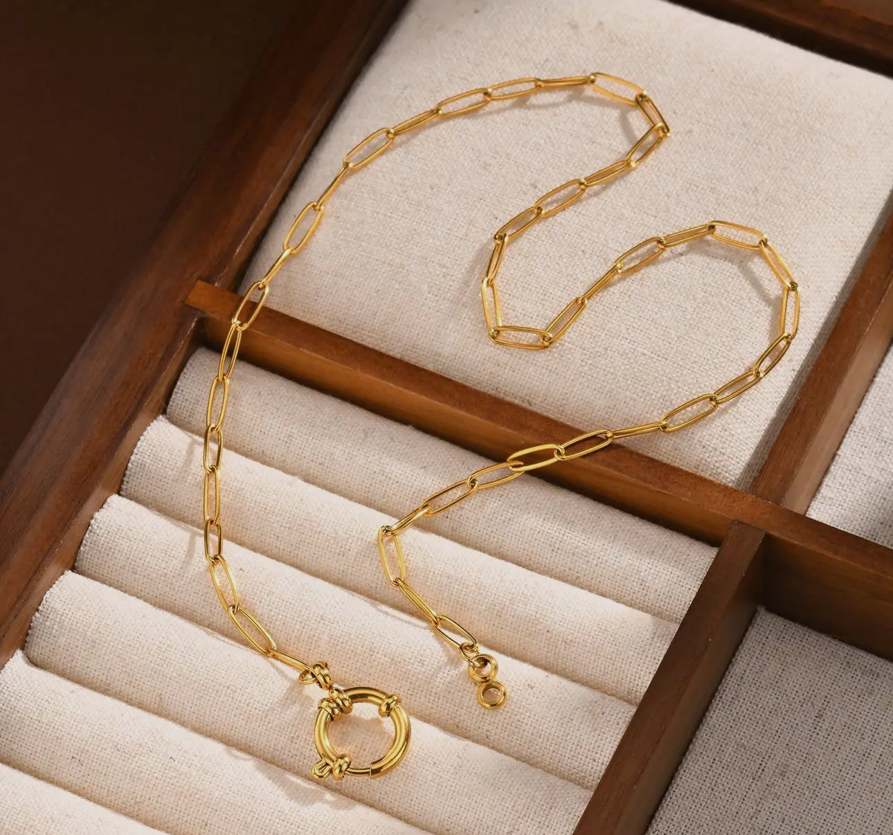 Gold Toggle Necklace