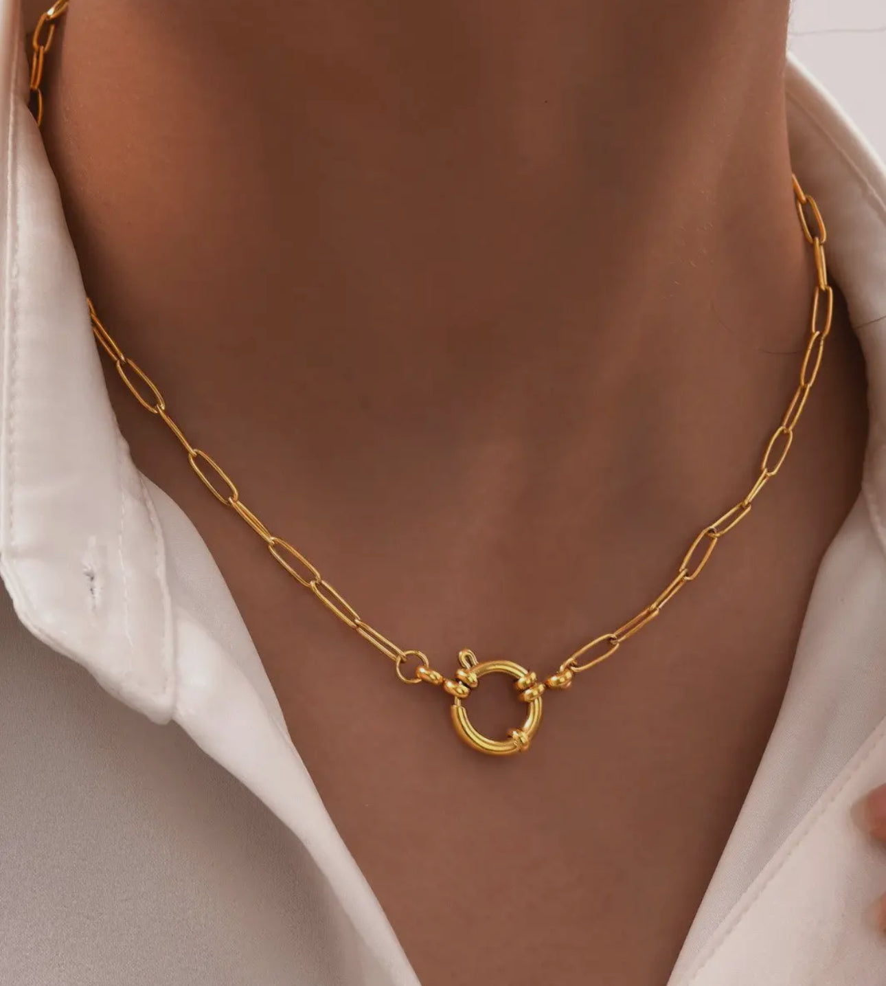 Gold Toggle Necklace