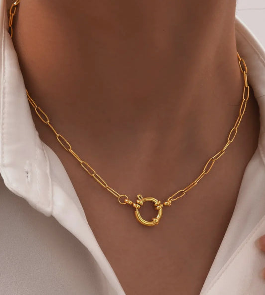 Gold Toggle Necklace
