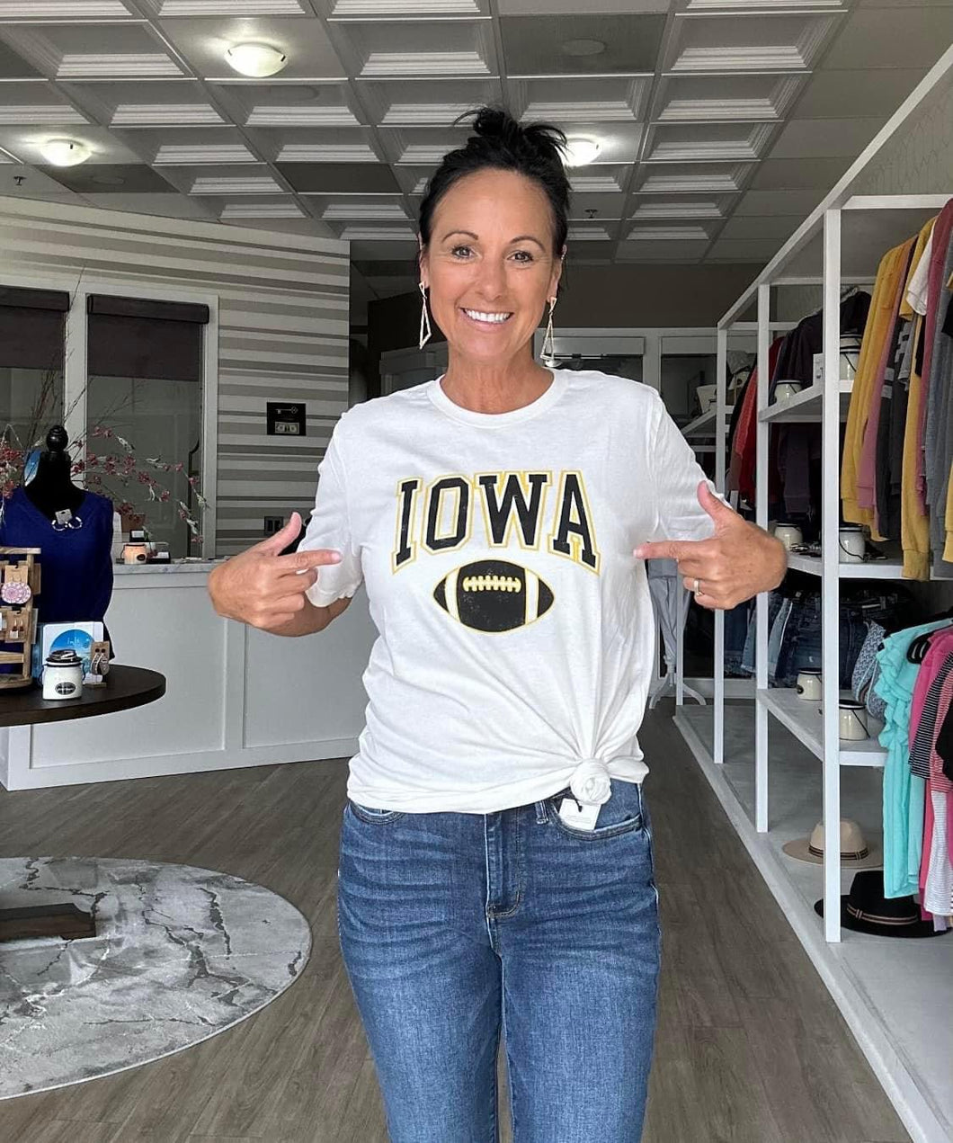 Iowa Football Graphic Tee