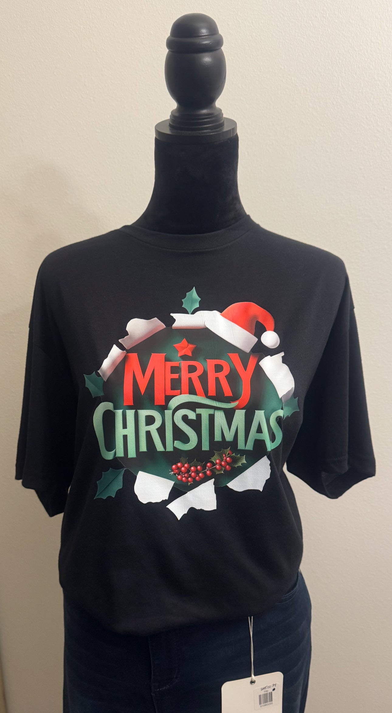 3D Merry Christmas Tee