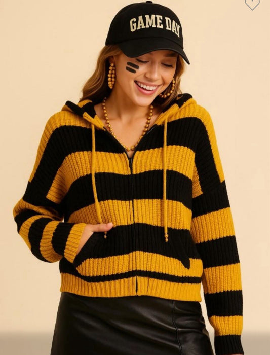 Black & Gold Sweatshirt