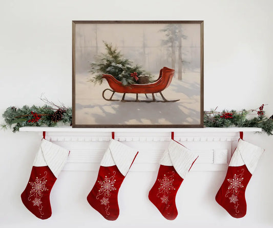 Sleigh Sign (pick up only)