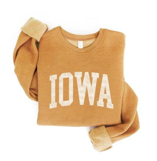 Iowa Mustard Sweatshirt