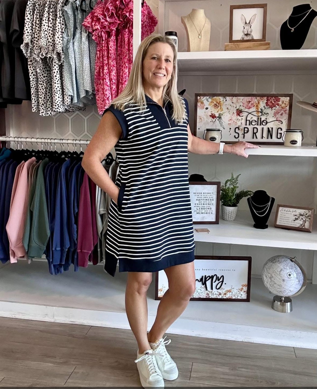 Navy Dress