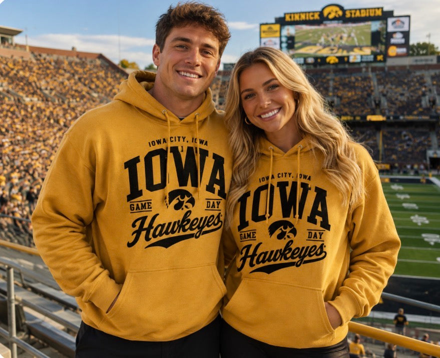 Offically Licesend Hawkeye Game Day Hoodie