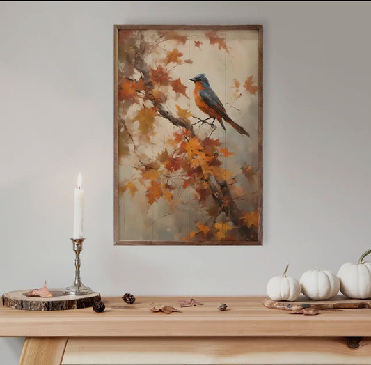 Fall Bird Picture (pick up only)
