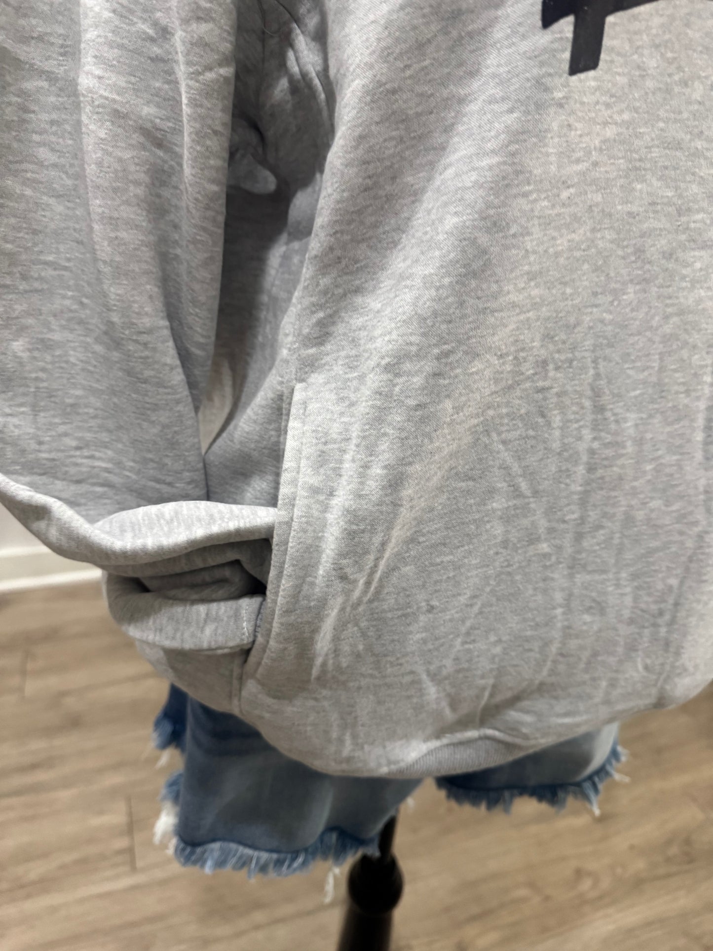 Iowa Banner Mock Sweatshirt