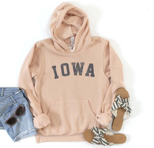 Iowa Hoodie Sunset