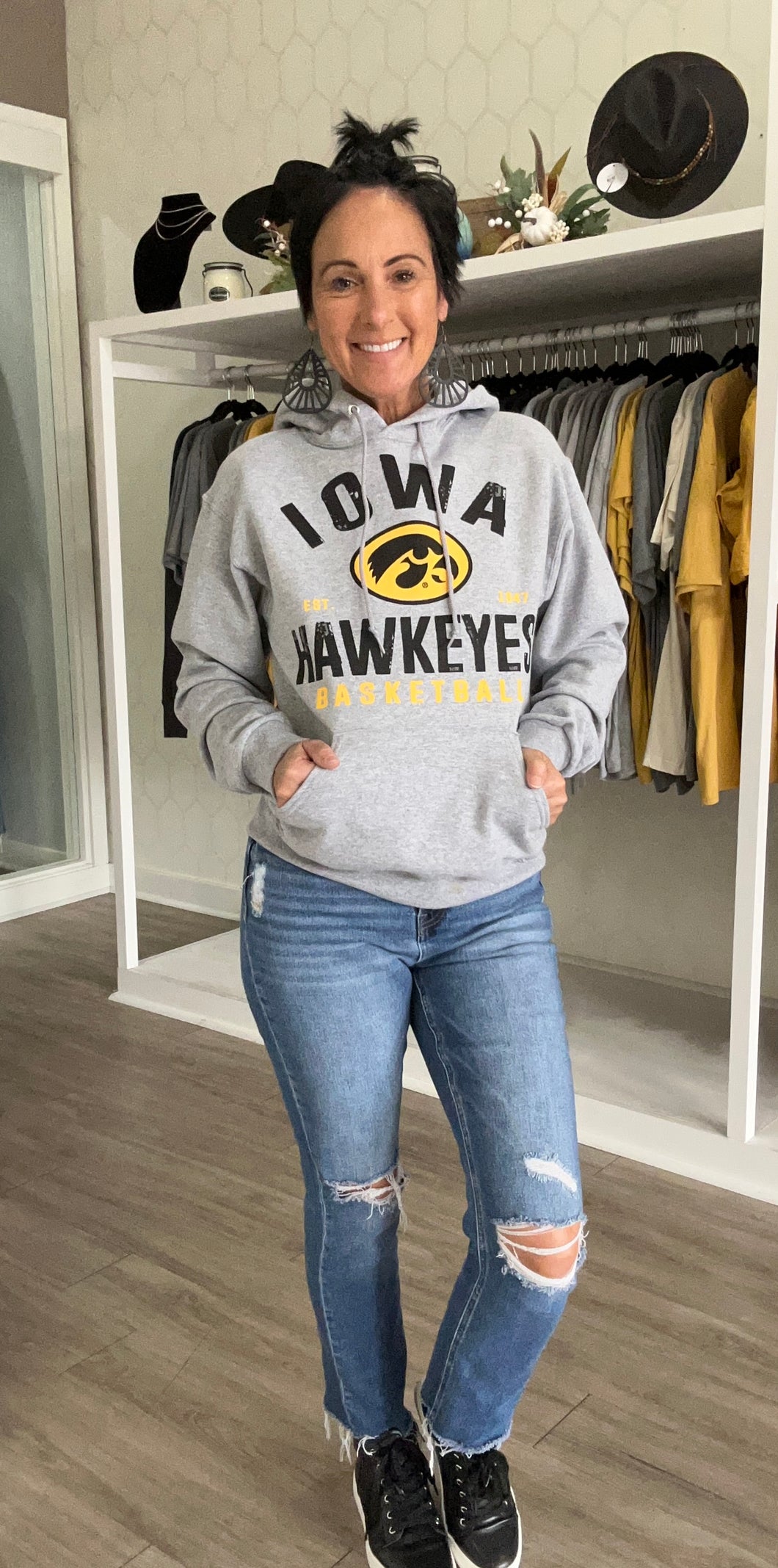 Iowa Hawkeyes Basketball 🏀 Sweatshirt