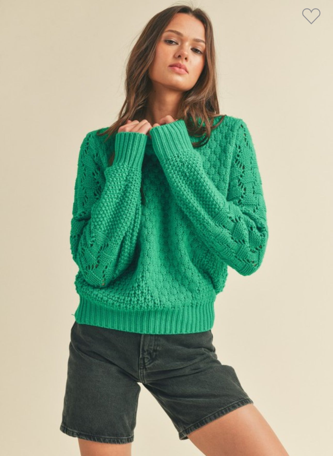 Clover Green Sweater