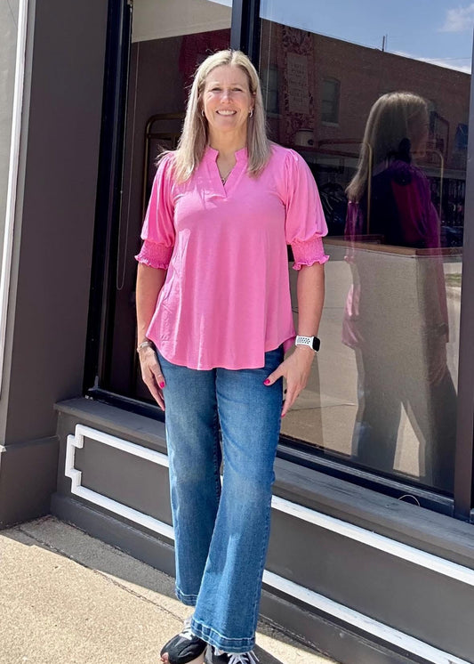 Pink Lizzie Top
