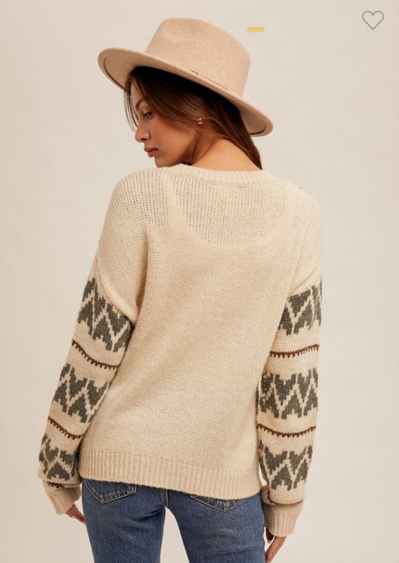 Boho Crewneck Sweater