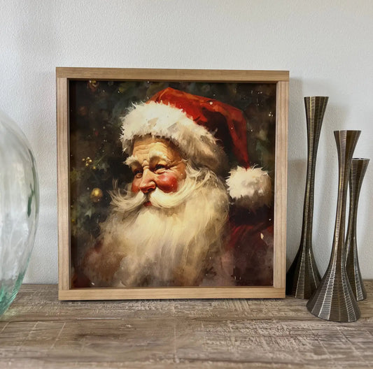 Vintage Santa 7x7