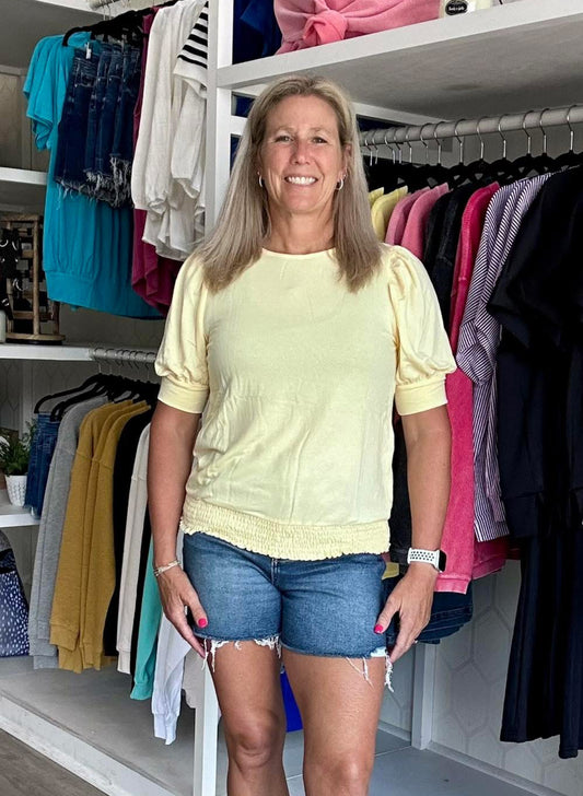 Yellow Soft Shirt