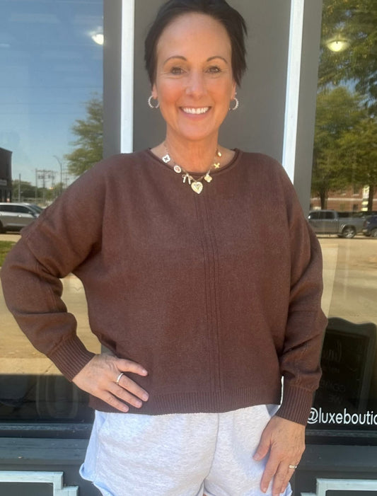 Chocolate Brown Sweater