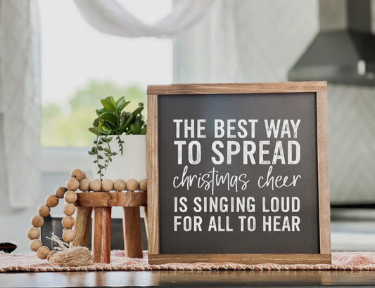 The Best Way to Spread Cheer...