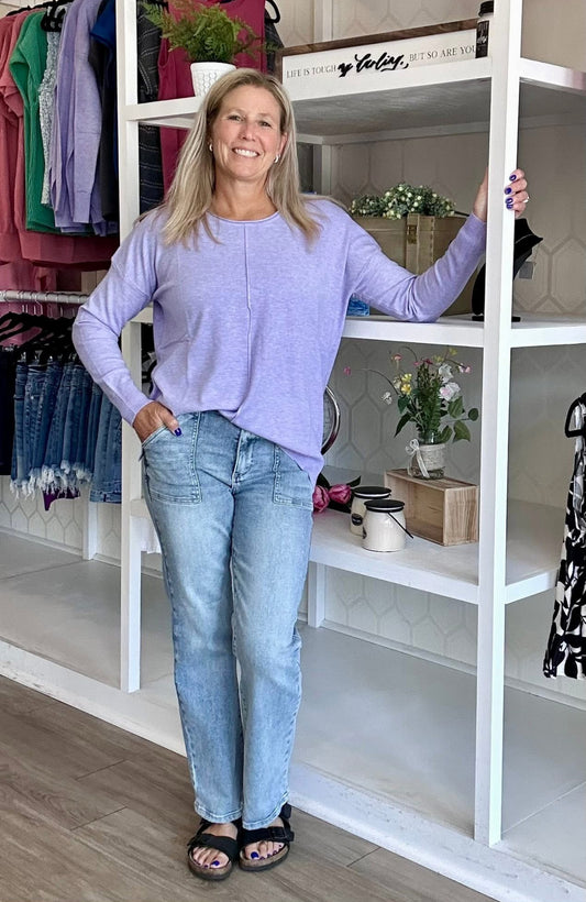 Lavender Sweater