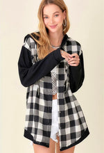 Load image into Gallery viewer, White &amp; Black Buffalo Plaid
