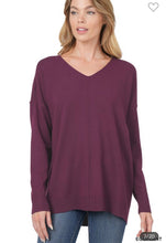 Load image into Gallery viewer, Eggplant Sweater
