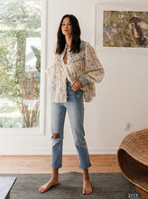 Load image into Gallery viewer, Vervet Super High Rise Stretch Roll Up Straight Leg Jeans
