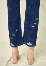 Load image into Gallery viewer, High Rise Straight Leg Distressed Jeans

